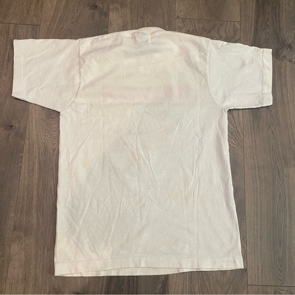 Vintage 1989 NASA Space Shuttle Discovery Landing Party Graphic Shirt Sz Medium - Picture 8 of 9